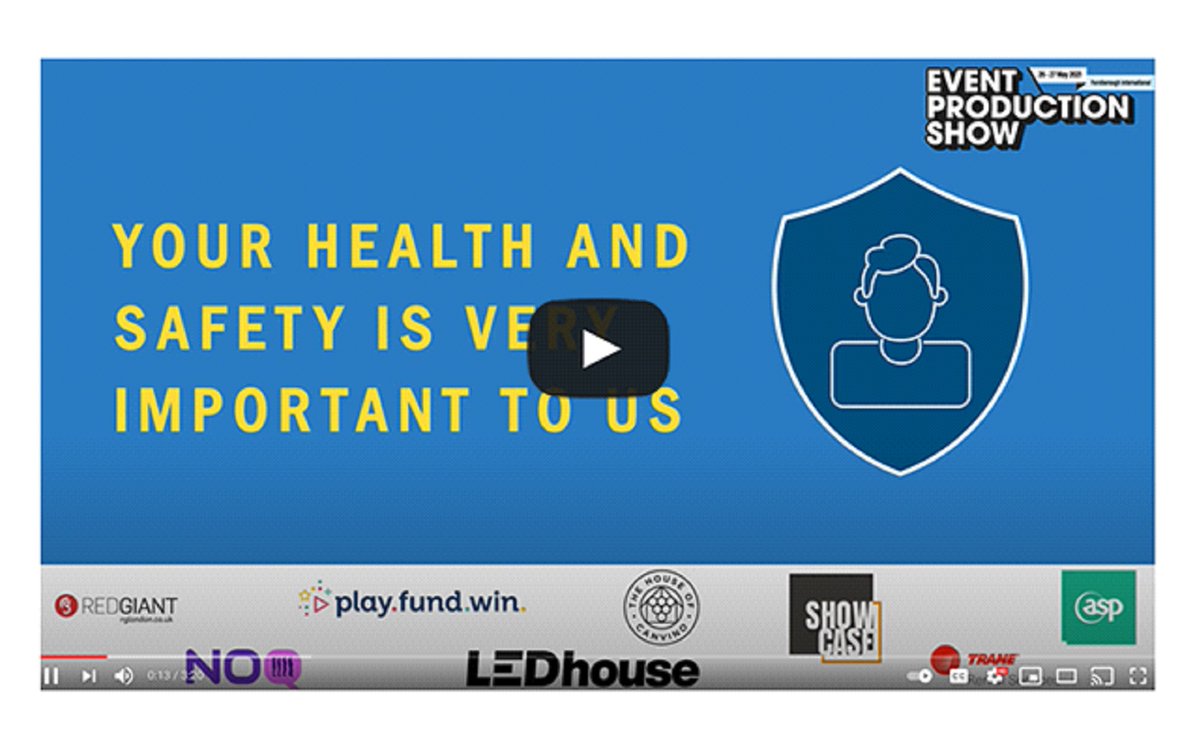 Your safety is important to us, so rest assured you can visit in confidence! Here's how it's going to work at the live <a href="/EventProdShow/">EventProductionShow</a>
 in two weeks time <a href="/FIAFarnborough/">Farnborough Airshow</a>
  youtube.com/watch?v=syZD1_…

#eventproduction #eventcrew #eventprofs