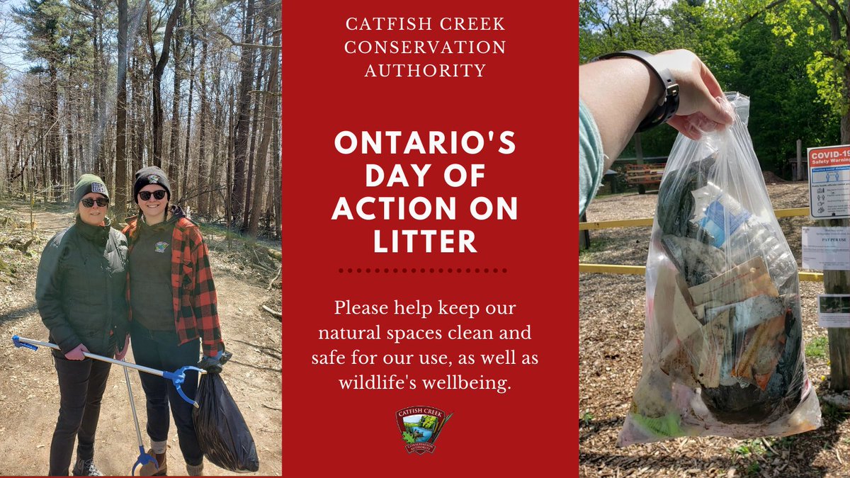 We 💚 when visitors come to find solace & peace at our properties. However, we have noticed a significant rise in litter since the beginning of the pandemic. Please leave no trace & take with you, what you bring in 🗑️♻️

#actONlitter 
ontario.ca/page/act-on-li…
