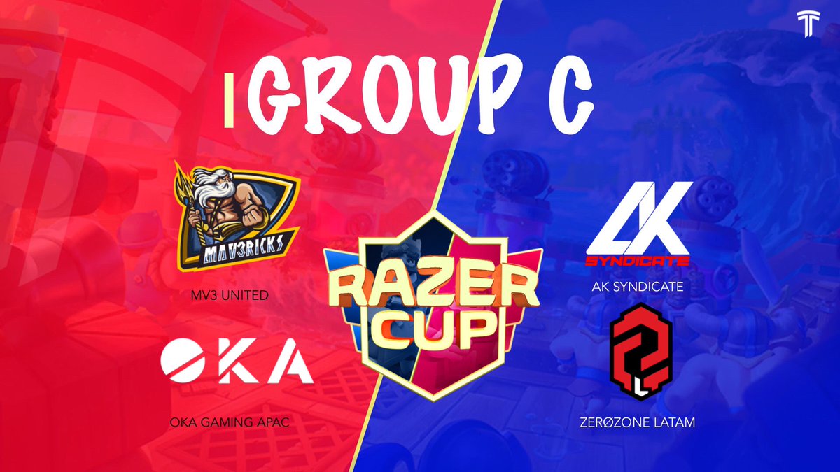 ZerøZone is the only team from the qualification, can the team prevail against these top teams? 🤔

🇪🇸<a href="/MV3United/">Mav3ricks Esports Club</a> 
🇩🇪<a href="/OKAGamingg/">OKA Gaming</a> APAC
🌏<a href="/ak_syndicate/">AK Syndicate</a> 
🇪🇸<a href="/zerozoneclub/">.</a> 

#RazerCup1 #ClashRoyale