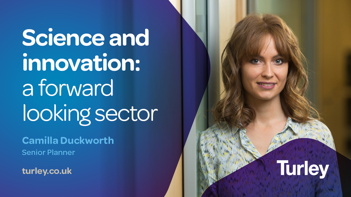 Senior Planner, Camilla Duckworth considers how the science and #innovation industry is adapting to future ways of working, including the rise of wellbeing and #sustainability: ow.ly/DOmE50EK0rs #RandD