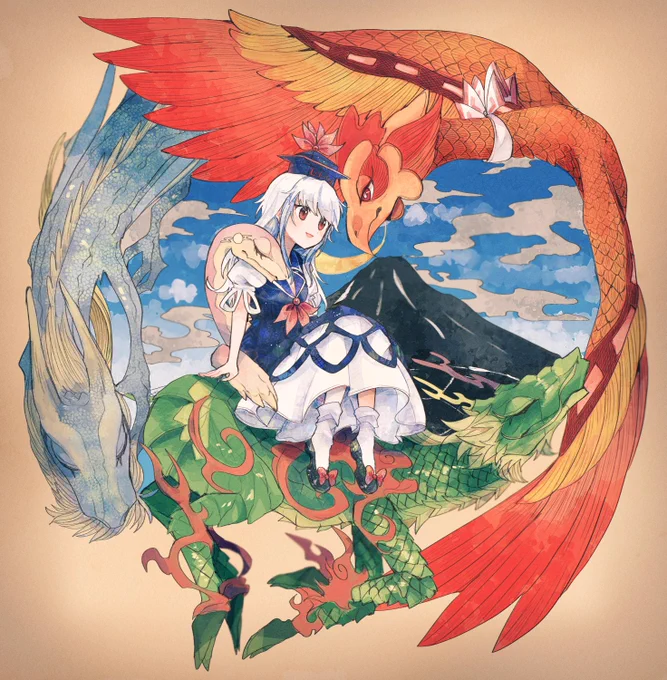 瑞獣の集(麦) 