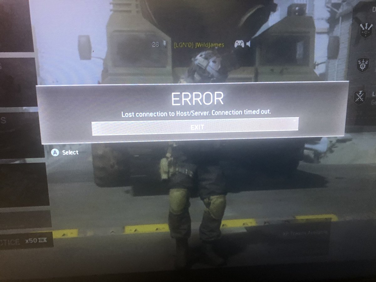 jesseslashjames's tweet photo. @Activision @ATVIAssist @CallofDuty Seriously? Literally my first match of the day and it kicks me before I can even load in? PLEASSSEEE fix your servers they really do be sucking right now and I’m not the only one. https://t.co/qxCv4Ezntm