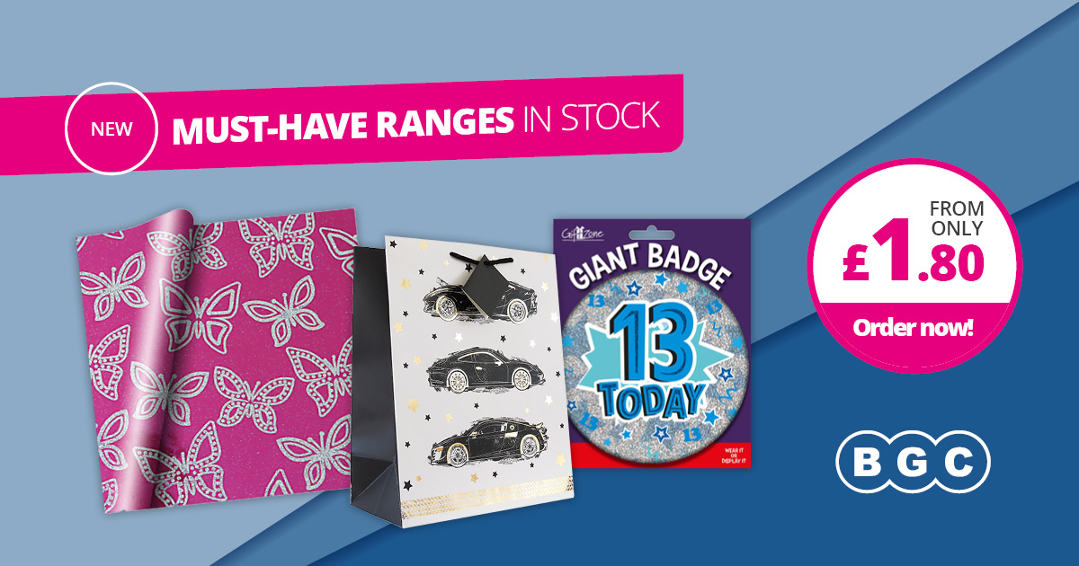 With the list of partyware, gifts and cards endless, BGC’s must-have range of high quality, low-cost stock are guaranteed to please your customers! With prices so low and quality so high, visit our website for more information on what BGC has available. bgcwholesale.com