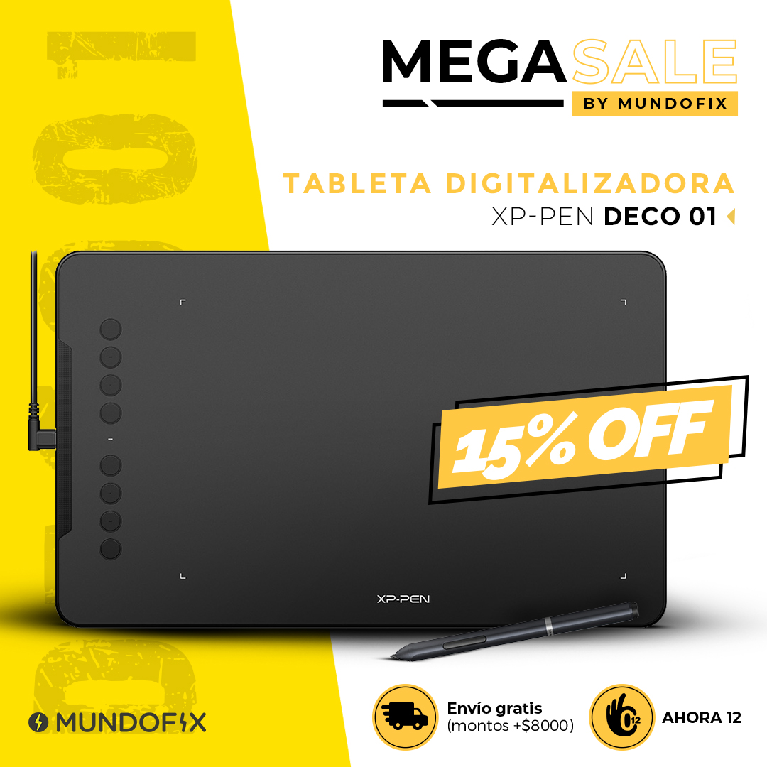 mundofix's tweet photo. Aprovechá este Mega Sale! 🤖 

Si eres amante del dibujo, edición, modelado 3D puedes disfrutar de un 15% en la DECO 01 y qué mejor que acompañarlo con un teclado inalámbrico para no tener problemas con los cables 😉

+Info 👉 https://t.co/zgd4K3adhh https://t.co/zDp5Dg7cBa