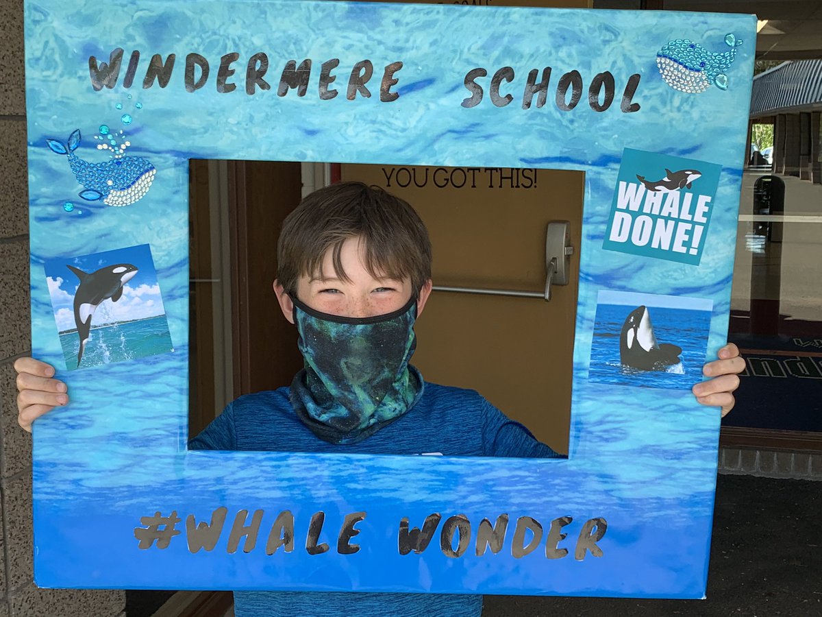 PrincipalJHill's tweet photo. This WHALE WONDER exhibits unwavering kindness! He is an amazing young man who celebrates his classmates in the 2nd grade!! Whale done! 💙🐳@WindyWhales #windywhales #whalewonder #risetothetop https://t.co/yfCK5WKvD3