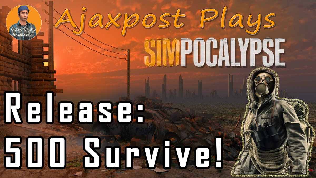 ajaxpost's tweet photo. This first of my daily videos celebrating the release of #Simpocalypse from @GamesGamex is now live! Building a sustainable colony attracts even more people so the priority now is healthcare to keep everyone safe & healthy.
Watch: https://t.co/5gNAz48uNE
#letsplay #youtubegaming https://t.co/WJJslnnkCN