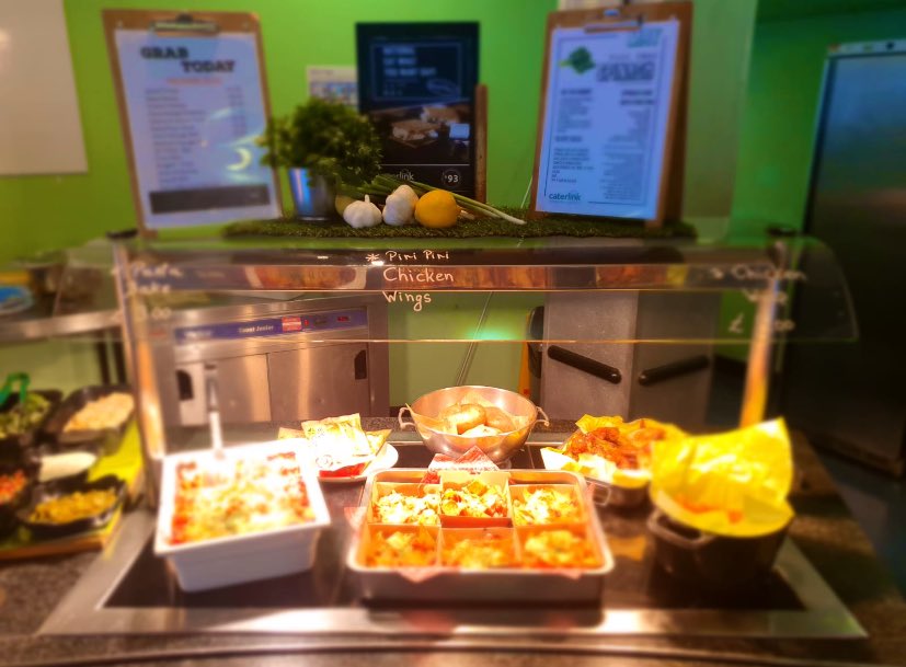 The students <a href="/CarshaltonAC/">Carshalton College</a> enjoyed #nationaleatwhatyouwantday today, not only some yummy sweet treats, but also main meals featuring our #foodhero for the month, Spinach🌱well done to Albert and his team, cracking effort! #collegelife <a href="/AshMarten/">Ashley Marten</a>