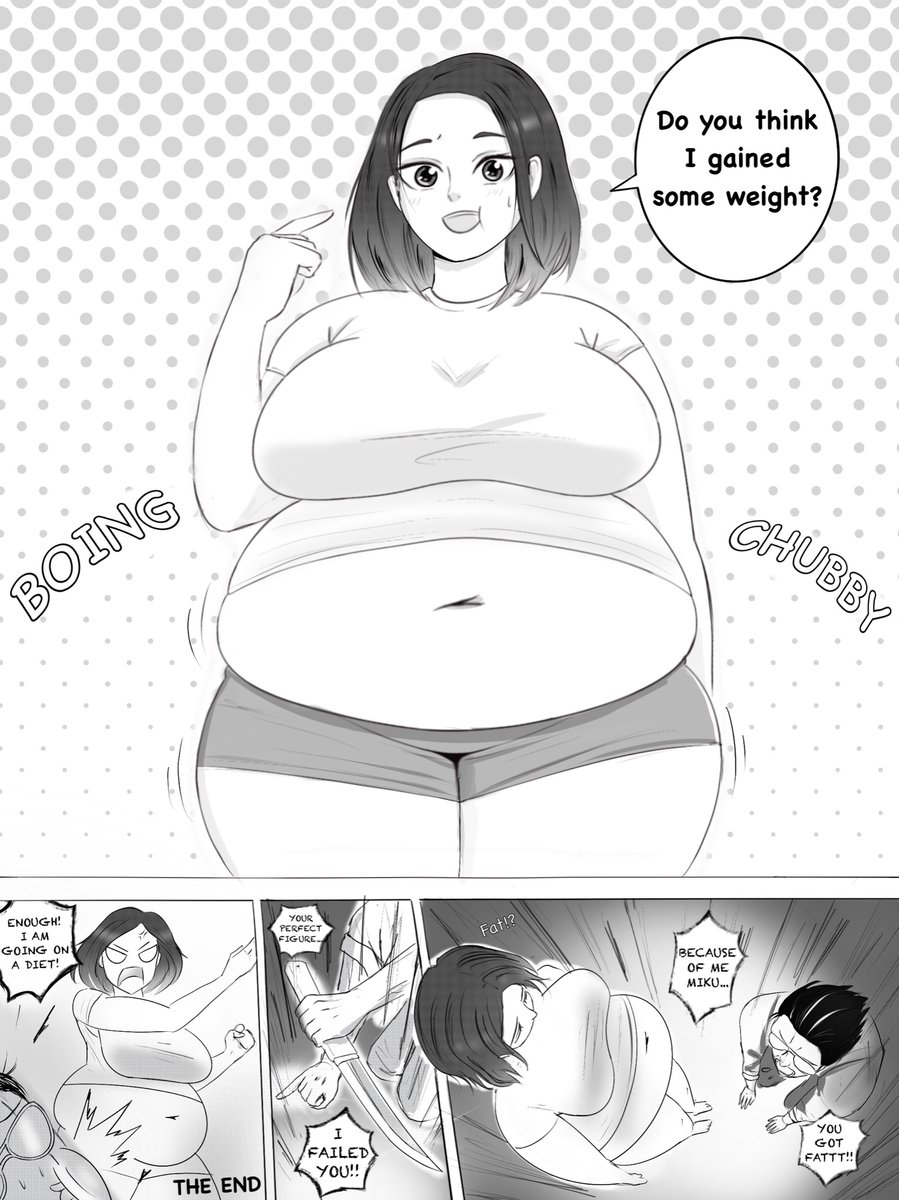 The Way of the Househusband Mini weight gain comics! 
