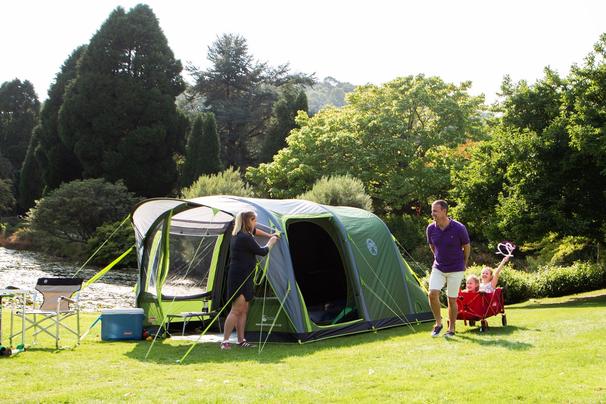 The Coleman new and smaller four-berth Weathermaster 4 Air BlackOut tent will be on display at the show. This retains all the features of the other models, including BlackOut Bedrooms and FastPitch™ Air technology. #nationalcampingshow #campingshowuk #camping #staycation #tents