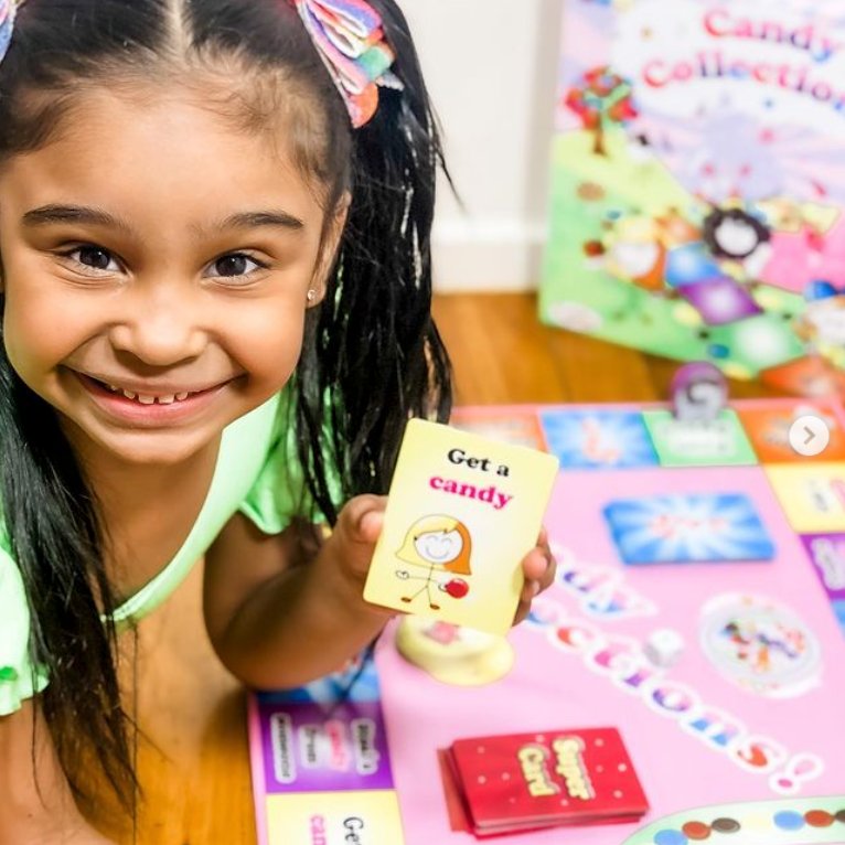 We love seeing kids playing our Candy Collections! family board game! A special Thank You 🙏🏻 to The Real Sofia Isabella for playing! 🥰💕🌈🙏🏻💯

Sofia's original post: instagram.com/p/CLWGe9_gW-q/

Buy Candy Collections! -  •amazon.com/Candy-Collecti… 

•cybelesgames.com/products/candy…  🎉