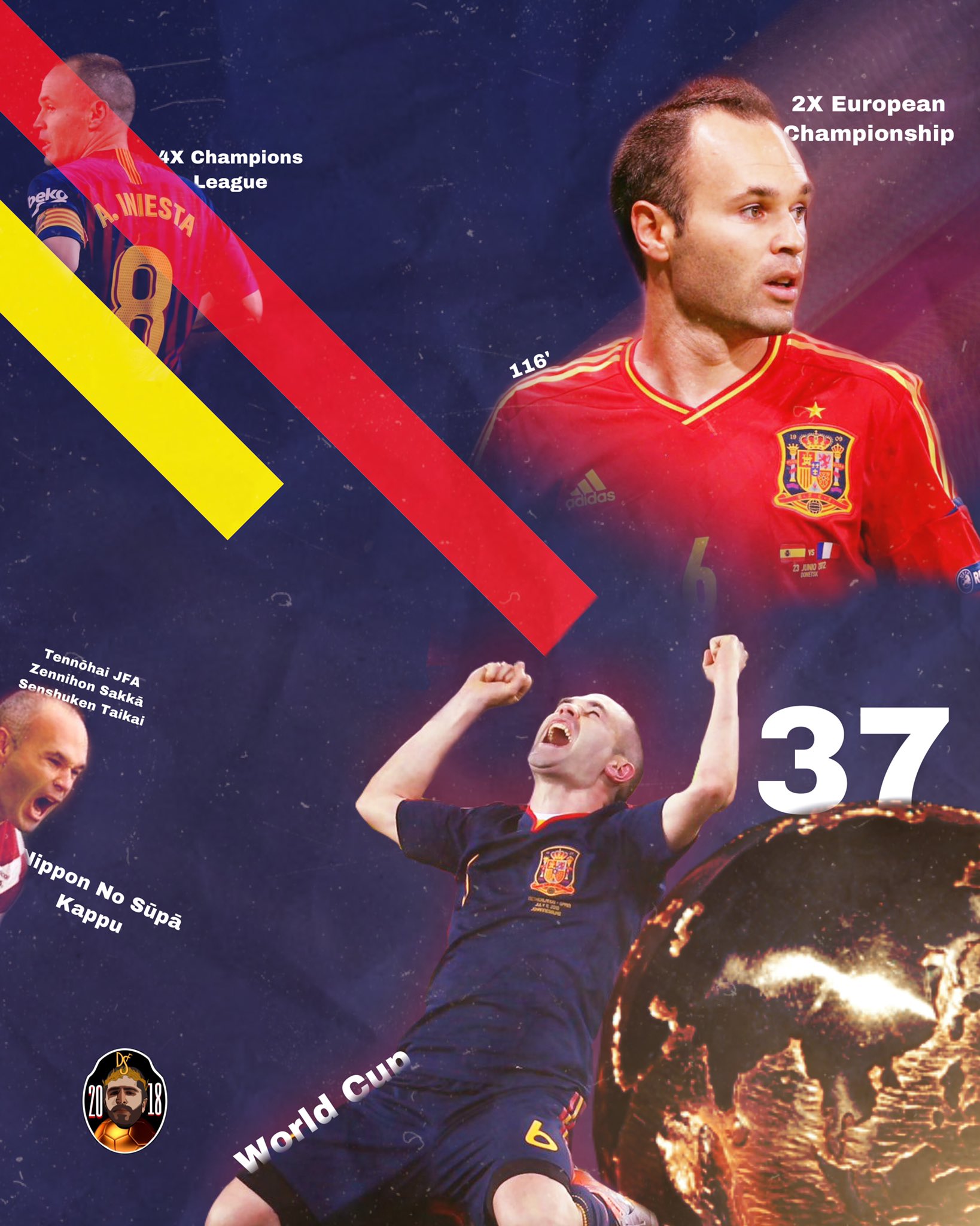 Happy 37th Birthday Andres Iniesta   