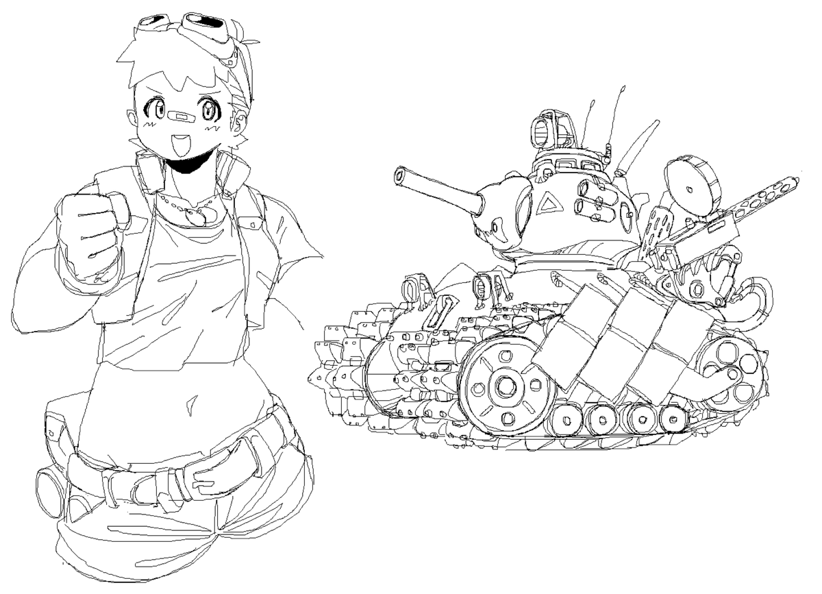 絵の描き方忘れました 