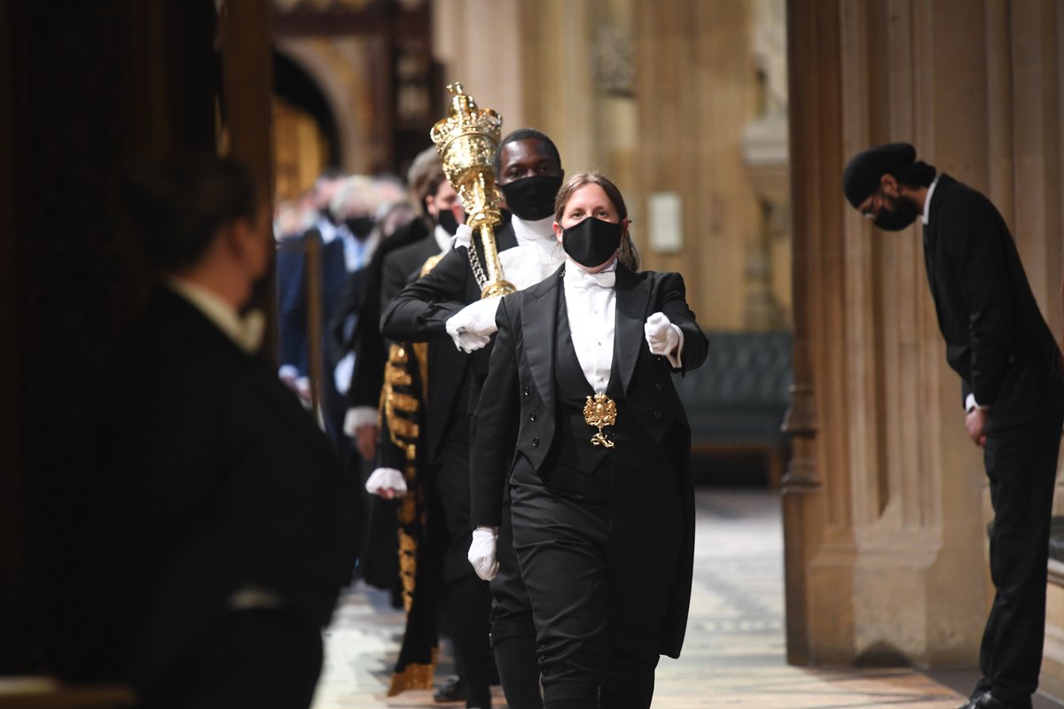 The Speaker's procession