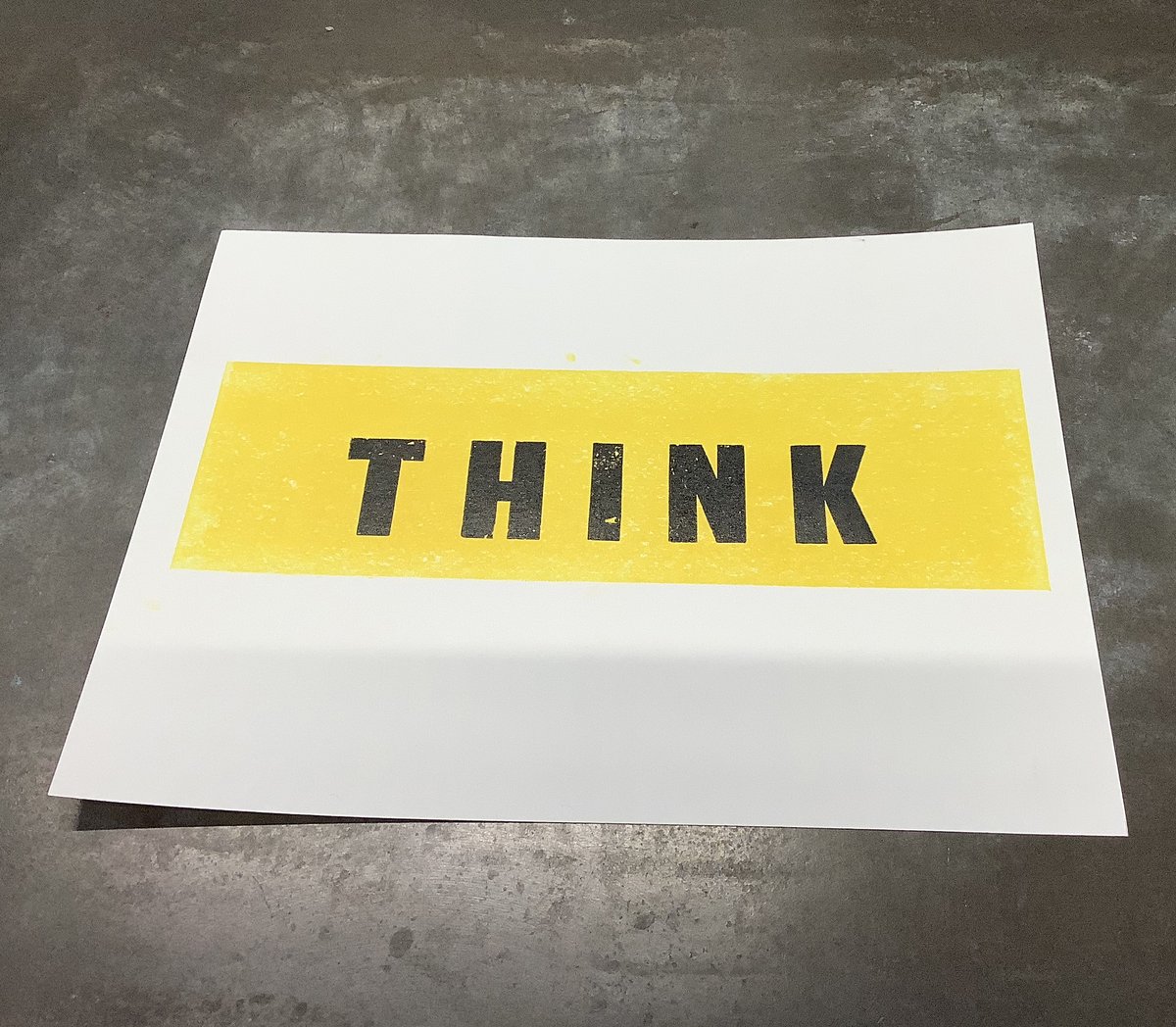 Printmaking Bath Spa (@printworkshops) on Twitter photo 26 March 2021. 1st year Graphics student Harry Pascoe's first letterpress print <a href="/artdesignbsu/">artdesignbsu (Adele)</a> 26 March 2021. 1st year Graphics student Harry Pascoe's first letterpress print <a href="/artdesignbsu/">artdesignbsu (Adele)</a>