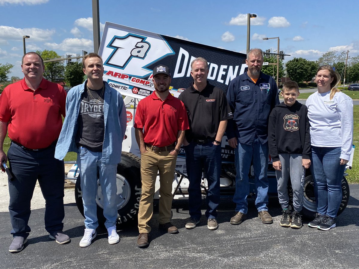 Thanks, @sharkracingWoO for stopping by Mark’s Equipment Service! If you’re in Frederick, MD, come say hi until 1PM!