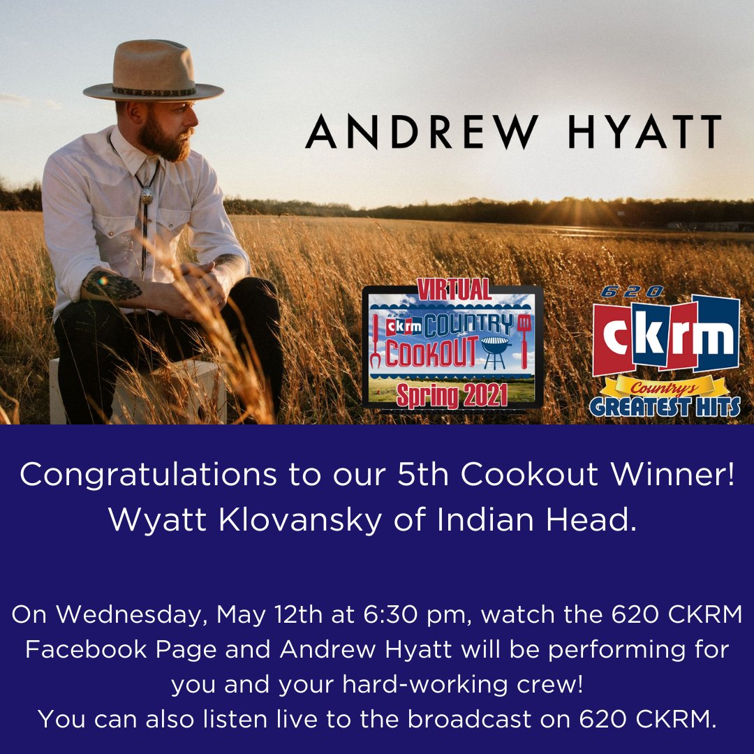 620ckrm's tweet photo. Congratulations Wyatt! 
Thank you to our amazing sponsors! @prairie6inch 
@mazergroup @CapitalGMC @PattisonLiquid @WeAreLDC @mcd_auction @CapitalFord @SaskPork , Brian Golly at Smart Investing Solutions
&amp; Saskatchewan Municipal Hail Insurance https://t.co/zByNENFsDC