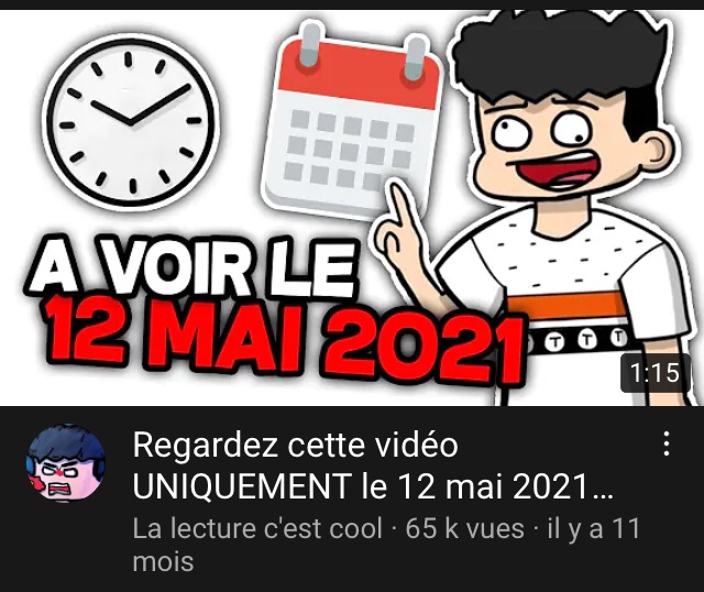 Chtitube's tweet image. Le jour J est arrivé. Nous sommes le 12 mai 2021, minuit. Il fait nuit dehors, comme tous les soirs à minuit. Mais aujourd’hui n’est pas un soir comme les autres. C’est le cœur plein d’émotions, essoufflé par une attente aussi interminable, que je clique enfin.

@LectureCool