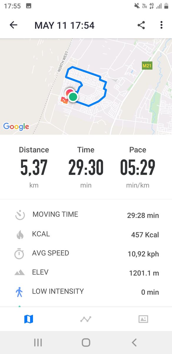 Road2Recovery a month after my knee was hurt during hijacking, it has not been easy I missed jogging and today I am back on the road healing🙏
#RunningWIthTumiSole
#FetchYourBody2021