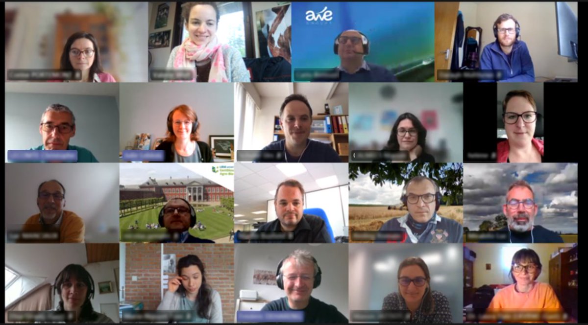 Scientific meeting in Covid times. Looking forward meeting in person in December in France! #HappyMoo #HappyToMeet #NiceDiscussions