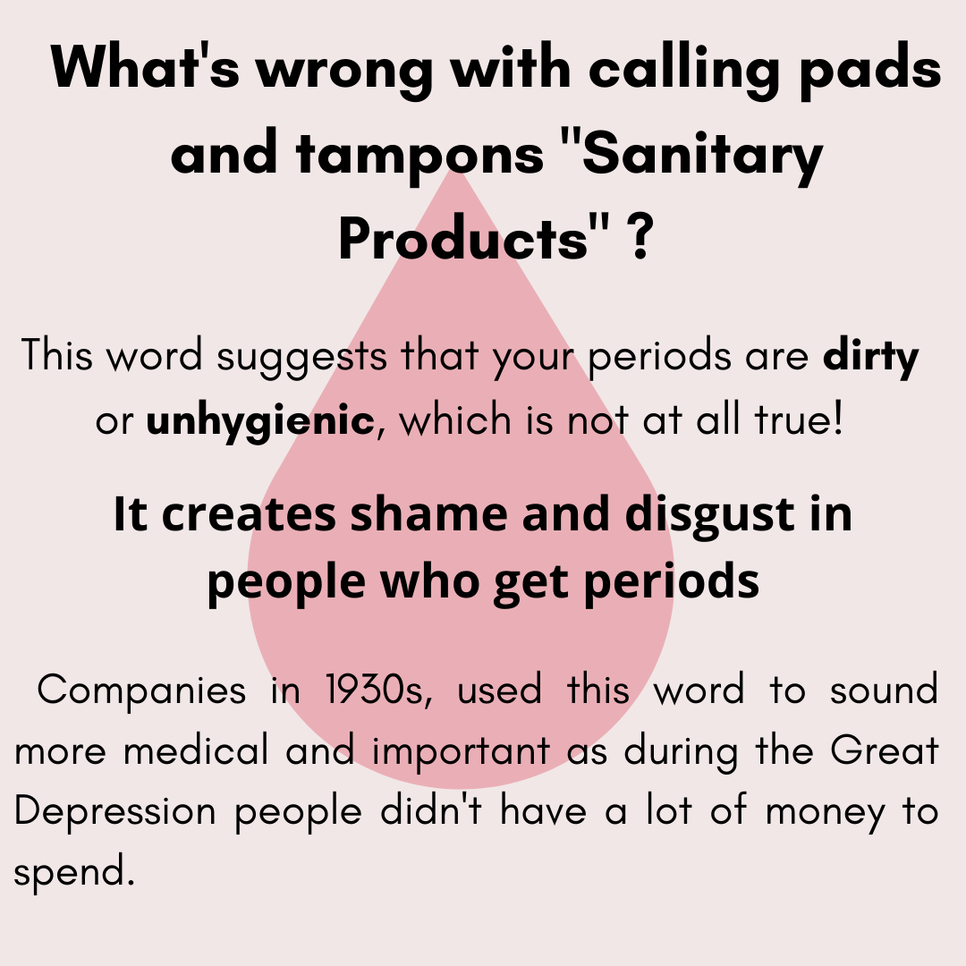 menstrupedia's tweet photo. #PeriodProducts is the word you should use! #Menstruation is not dirty or embarrassing, but a natural process. Let's remove #shame from #periods, #pads and #tampons.
#periods #menstrualhealth #RT https://t.co/N6ZW9s6Auw