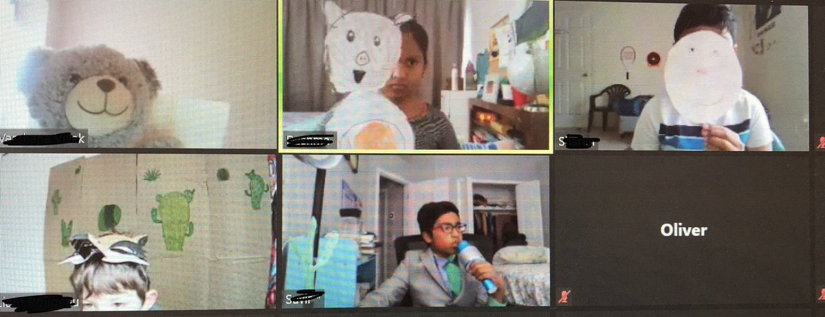 MissLittleton2's tweet photo. Today was ✨show day✨ for our Reader’s Theater production of “The Three Little Javelinas”! Thank you actors and actresses for making these characters come to life!🎭🎬 #VOHEART #NoviPride https://t.co/nR9Bhda318