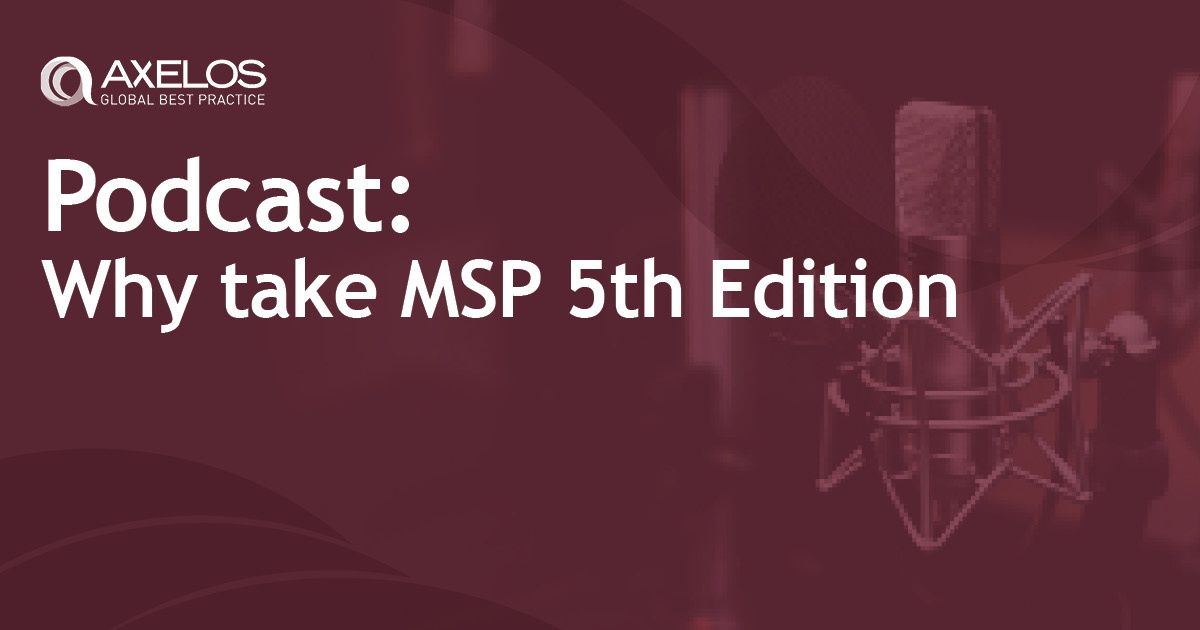 In our latest episode, Allan Thomson and <a href="/rmurraywebster/">Ruth Murray-Webster</a> discuss the recent #MSP update and how the new edition covers the most common challenges that organizations encounter when leading investments in change - bit.ly/3blocIN