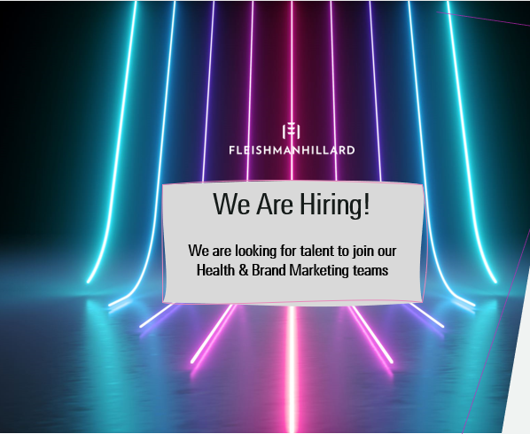 fleishmanIE's tweet photo. We're hiring! FH Ireland has two exciting job opportunities to join our Healthcare and Brand Marketing teams. More details here: https://t.co/8xZ9OUrUHA #jobfairy https://t.co/gQE52Kp9zy