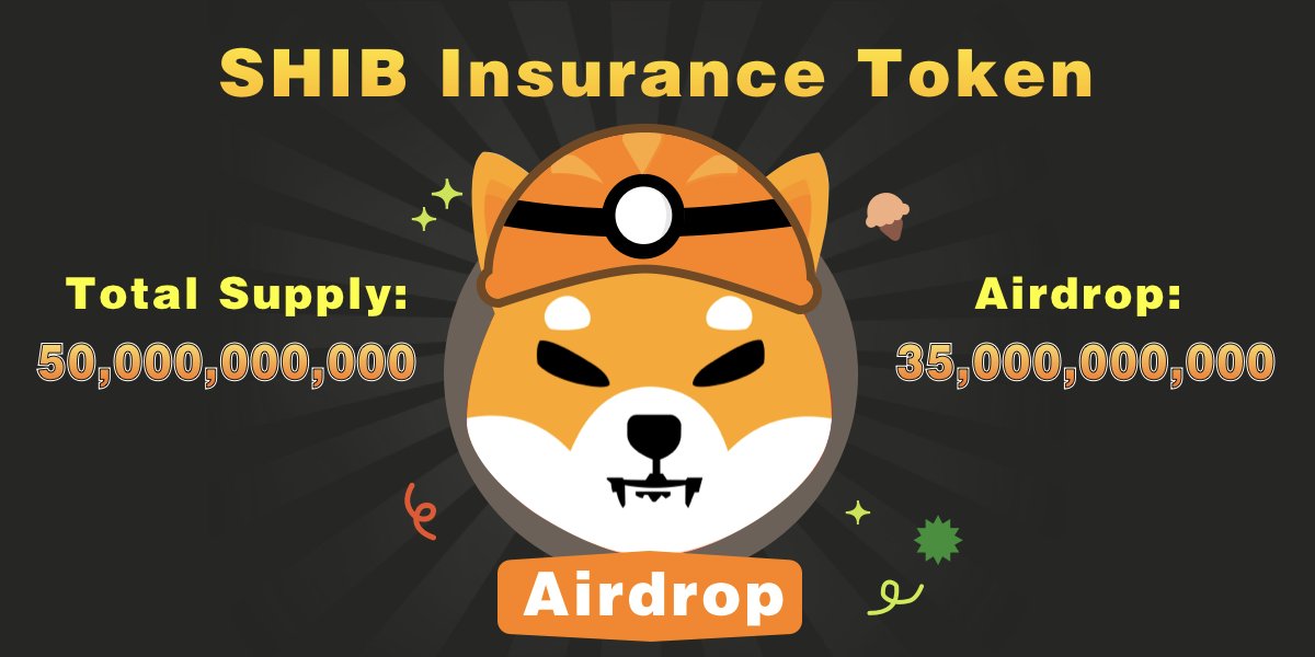 Helmet.insure #BSC #Polygon🥇 (@helmet_insure) on Twitter photo 35,000,000,000 $SHIB Insurance AIRDROP💸 🐶🐕
You can enjoy 30d Airdrop giving🍻🍻
1️⃣Follow <a href="/Helmet_insure/">Helmet.insure #BSC #Polygon🥇</a>
2️⃣♥️&RT
3️⃣Join: t.me/helmet_insure
4️⃣Form: forms.gle/ArAF2zNVuk195t…
If trading works against you, #Helmet will work for you.
⛑️Insurance for zoo⛑️
Let's #DeFi it🦾 35,000,000,000 $SHIB Insurance AIRDROP💸 🐶🐕
You can enjoy 30d Airdrop giving🍻🍻
1️⃣Follow <a href="/Helmet_insure/">Helmet.insure #BSC #Polygon🥇</a>
2️⃣♥️&RT
3️⃣Join: t.me/helmet_insure
4️⃣Form: forms.gle/ArAF2zNVuk195t…
If trading works against you, #Helmet will work for you.
⛑️Insurance for zoo⛑️
Let's #DeFi it🦾