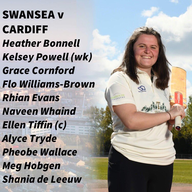 Swansea Uni CC (@succ_cricket) on Twitter photo TEAM ANNOUNCEMENT!!! 🏏
Our lineup for our first women’s fixture against <a href="/CULCC/">CU Ladies Cricket</a>
Best of luck! 🏏
#swansea #swanseauni #sportswansea #cricket #cricketlovers #womenscricket TEAM ANNOUNCEMENT!!! 🏏
Our lineup for our first women’s fixture against <a href="/CULCC/">CU Ladies Cricket</a>
Best of luck! 🏏
#swansea #swanseauni #sportswansea #cricket #cricketlovers #womenscricket
