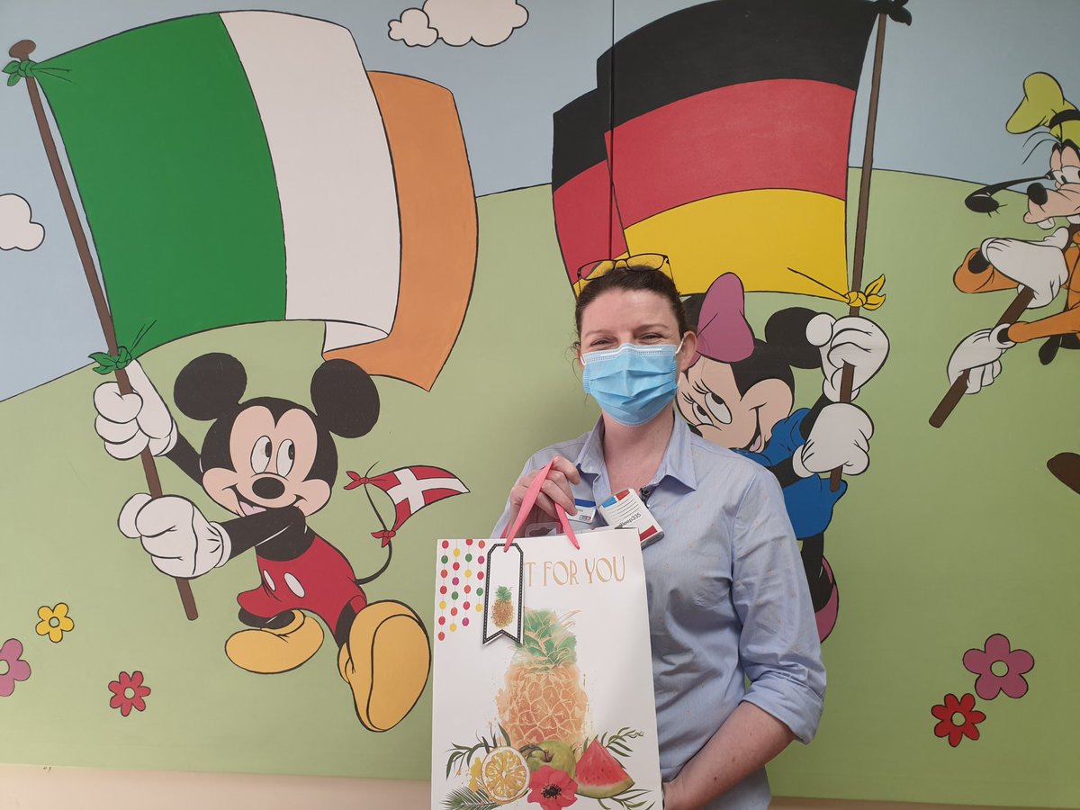 #ThankYou to our friends in @CMRF_Crumlin for the lovely #InternationalNursesWeek goodie bags for our amazing nurses.

"If only for a second you can make a parent smile, that's why I became a nurse" - Clinical Nurse Manager 3 Anne McLaughlin, 19 years caring for our patients 👏👏