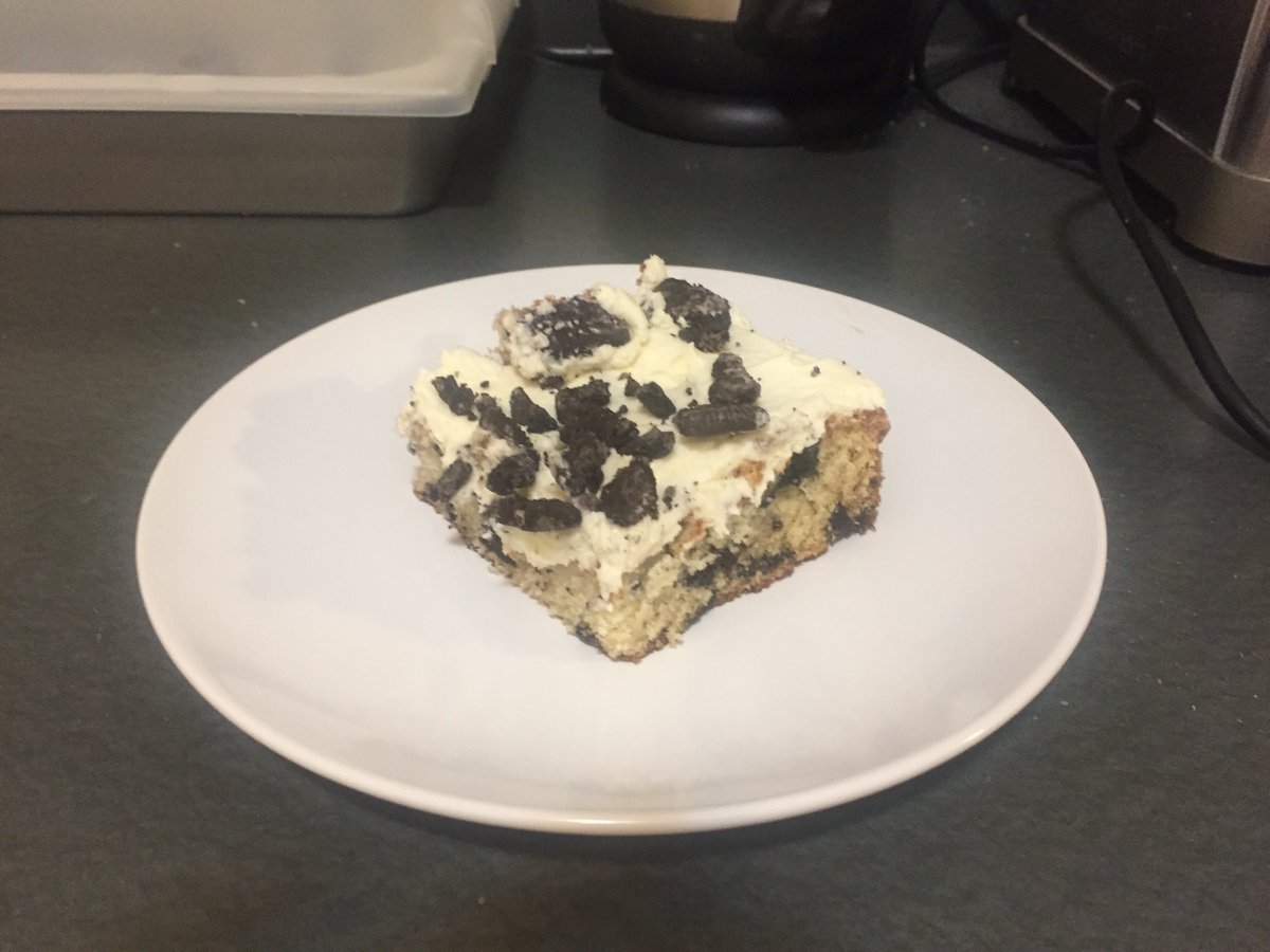 Last week’s cookies and cream cake I forgot to post haha