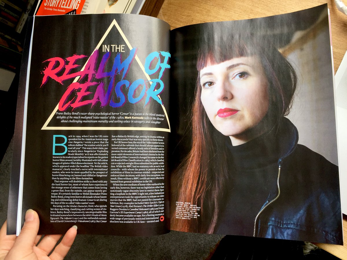 pranobaileybond's tweet photo. Well this is rather surreal... I received my copy of @SightSoundmag today &amp; am a little bit blown away 🖤
 
Thank you to @KermodeMovie @AnnoDracula &amp; @suspirialex for writing such brilliant &amp; interesting pieces, &amp; to @markchapmanfilm for the ace photo 📸 https://t.co/w1V6xkYalT