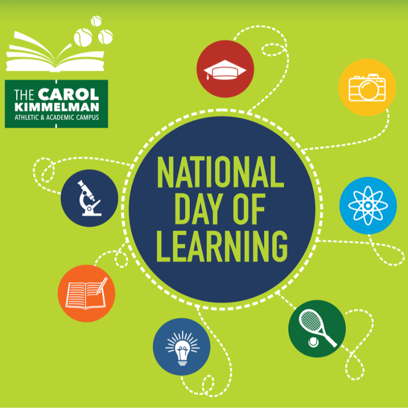 TGRLiveEvents's tweet photo. Join @TGRFound for a free virtual #NationalDayofLearning celebration on Friday, May 14. Hosted in partnership with the #CKAAC #KimmelmanCampus, @WinwardAcademy & @USTA, there will be inspiring guest speakers, hands-on activities, and more. Click below to R.S.V.P.