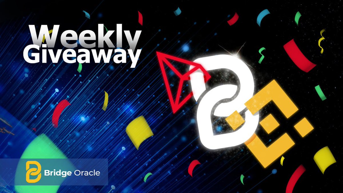 bridge_oracle's tweet image. #BridgeWeekly #Giveaway 🎁

To celebrate Launch #TokenBridge Services as Sending #BRG test tokens from #TRON testnet to #BSC testnet, we're giving away $5,000 #BRG to 30 Lucky Winners, $166 $BRG Each

✅Like + RT + Follow @sinaEstavi &amp;amp; @bridge_oracle

Let's Bridge the Worlds 🌏