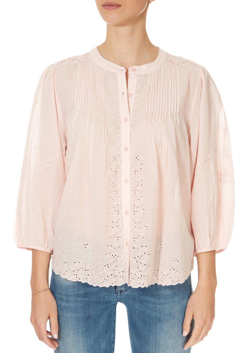 Jessimara_X's tweet photo. Discover this latest wardrobe essential, the stunning 'Catherin' Pink Embroidered Shirt 🌸

#jessimara https://t.co/hPdNMI8uxB