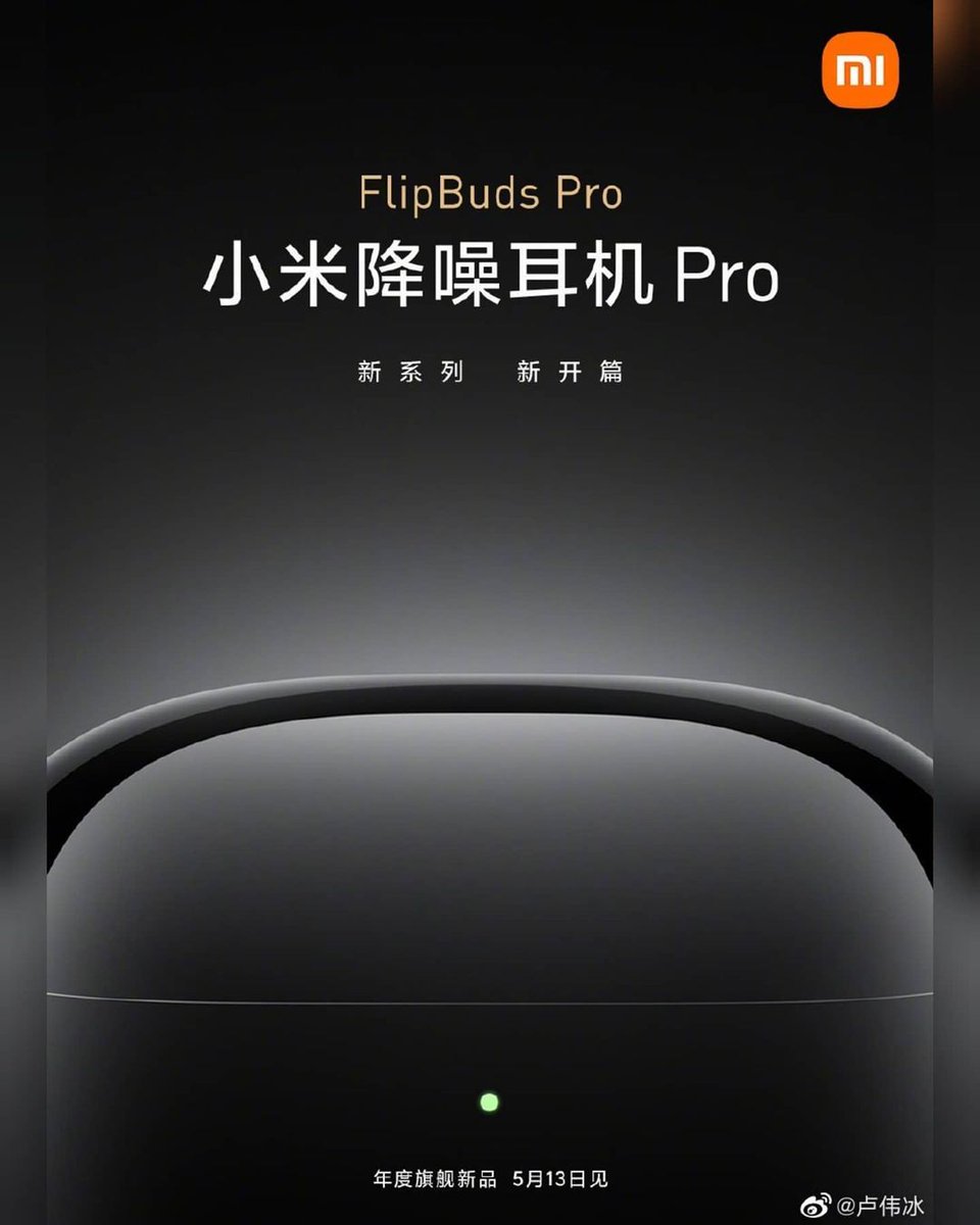 64_BitTech's tweet photo. Xiaomi's Upcoming TWS EarBuds - "FlipBuds Pro" will Make It's Debut in China on 13th of May
.
.
#Xiaomi #Mi #XiaomiIndia #XiaomiChina #MiIndia #MiChina #XiaomiTWS #FlipBuds #FlipBudsPro #MiFlipBudsPro https://t.co/7xYOIibmd4
