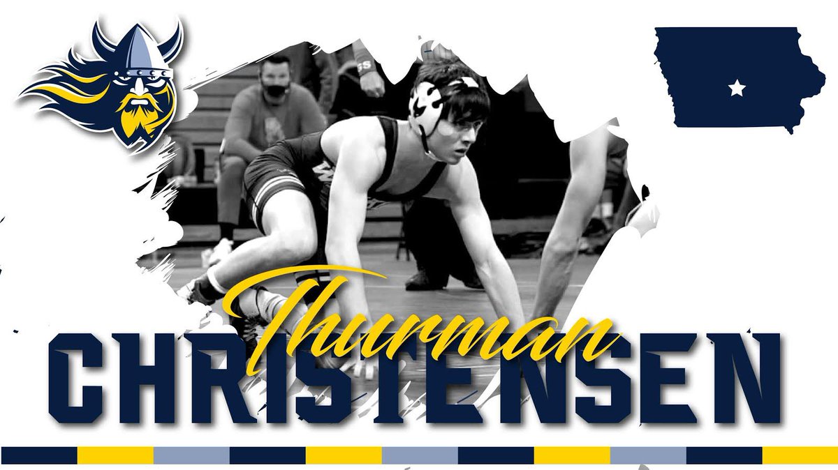 AugustanaWR's tweet photo. Proud and excited to welcome @Thurmanc03 to the Augustana wrestling family ⚔️
#VikingTough | #BuildingChampions https://t.co/axs9eDMIoB