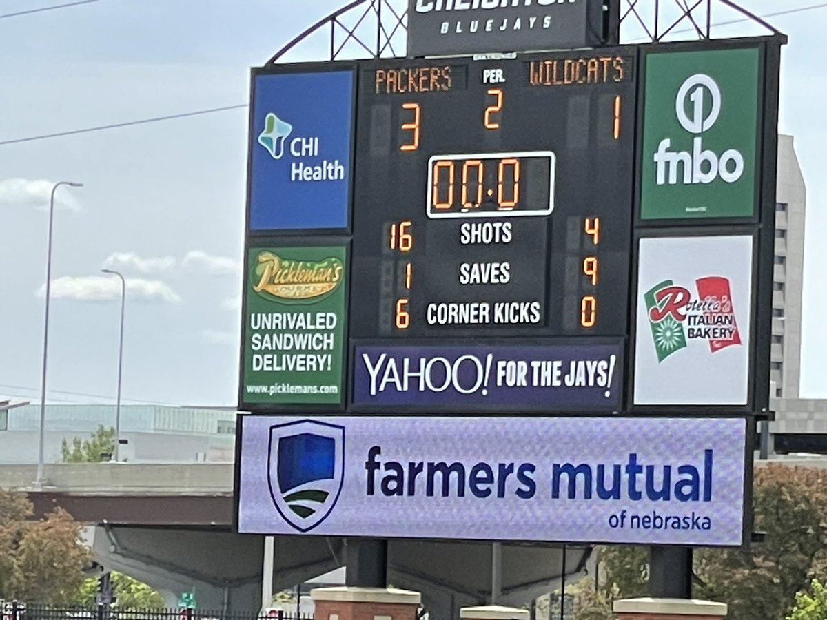 Final score, <a href="/PackersSoccer/">Omaha South Soccer</a> 3 <a href="/MillardWestFC/">Millard West FC</a> 1. The Packers advance to Saturday’s 4pm semifinal against the winner of @GretnaSoccer and <a href="/LSE_BoysSoccer/">Lincoln Southeast Boys Soccer</a>. #TraditionLivesHere #nebpreps