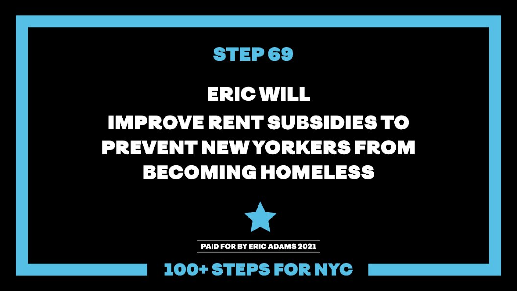Eric Adams on Twitter "Everyone knows that housing costs in our city
