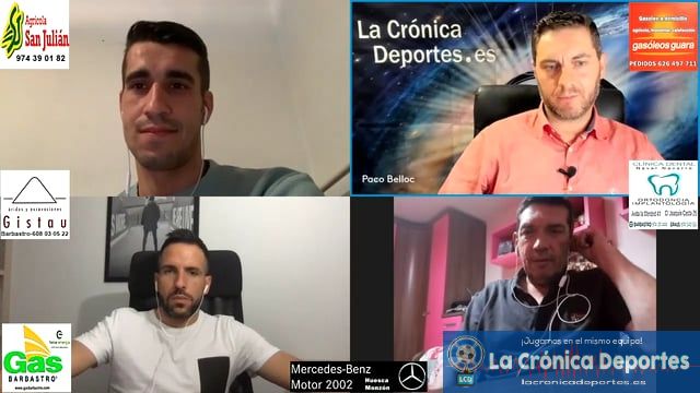 TERTULIA ASCENSO A 2ª B DEL CD BREA 
Carlos Arantegui, presidente. 
Raúl Jardiel, entrenador. 
Raúl Parada, capitán. 
¡ Felicidades Brea !

pst.cr/C6dK4