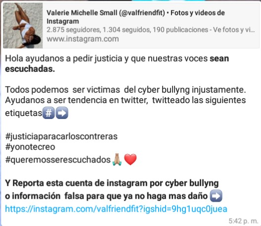 gabriel33796599's tweet photo. reporten
 https://t.co/wmWSjhIB0R 

#justiciaparacarloscontreras
#justiciaparacarloscontreras #yonotecreo #queremosserescuchados #11DeMayo 
@Yohanamarra

 #valeriesmall 
@la_patilla

@CaraotaDigital https://t.co/Nasmb1aENF