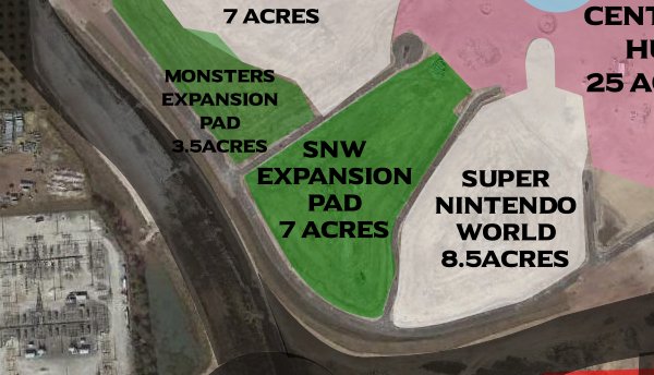  #EpicUniverse - SNW possible Expansion pad - 7 AcresSeuss Landing - 7 Acres