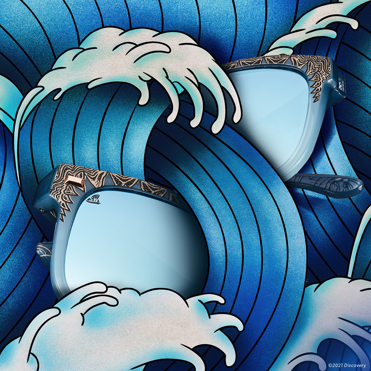 Knockaround's tweet photo. 🦈 COMING SOON — As the kings of the ocean, sharks were both feared and revered by mariners for their dominant rule of the deep, and were often the subject of tattoos symbolizing fearlessness and courage.
⁠
Join us at 10am PT tomorrow for Shark Week 2021! https://t.co/ItYDMVMmSF https://t.co/UwvjKn64WQ
