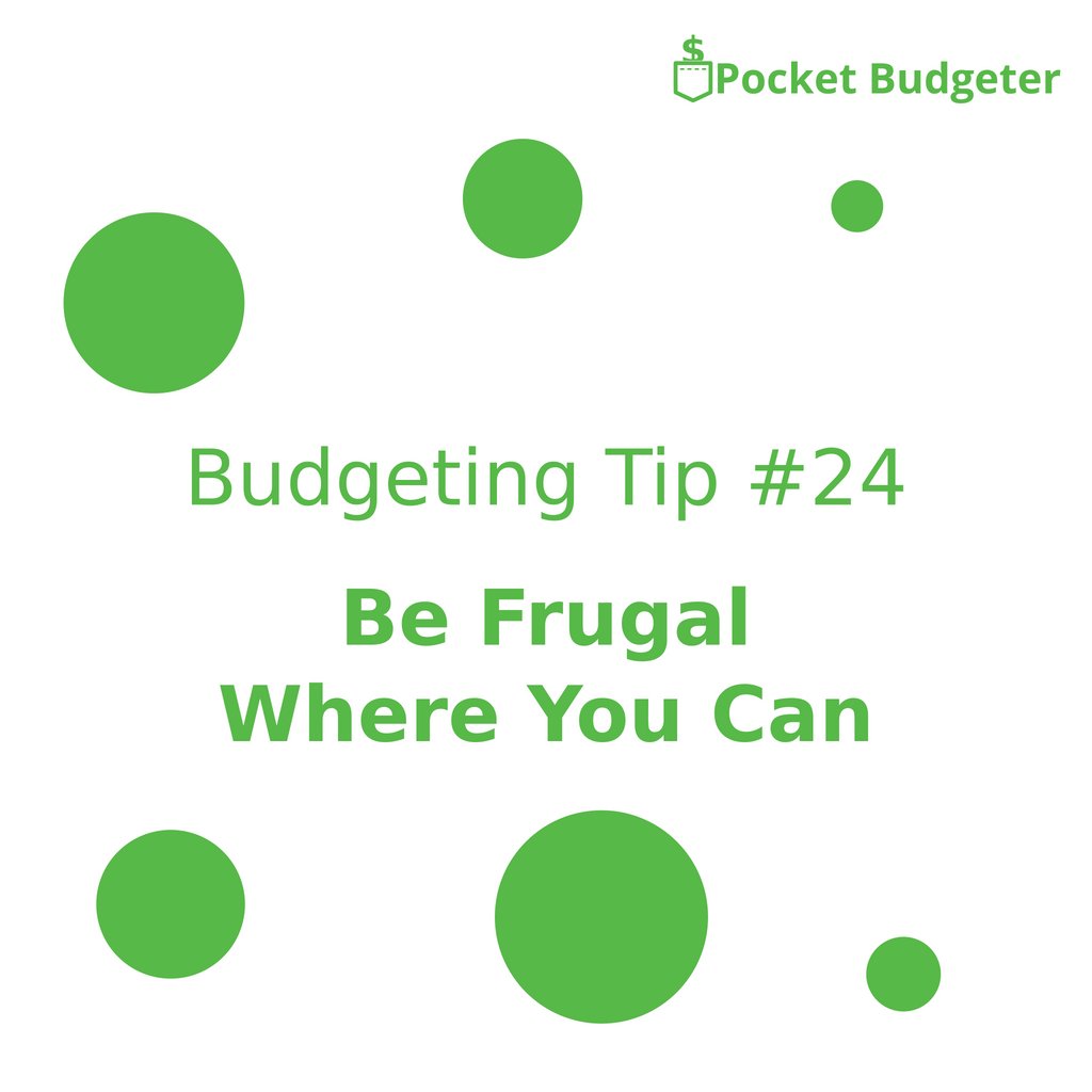 Think about what you want to spend your money on and what you don't want to spend your money on. Use your money for things that make you happy.

#budget #budgeting #budgettips #tips #tip #frugalliving #frugallife #frugaltips