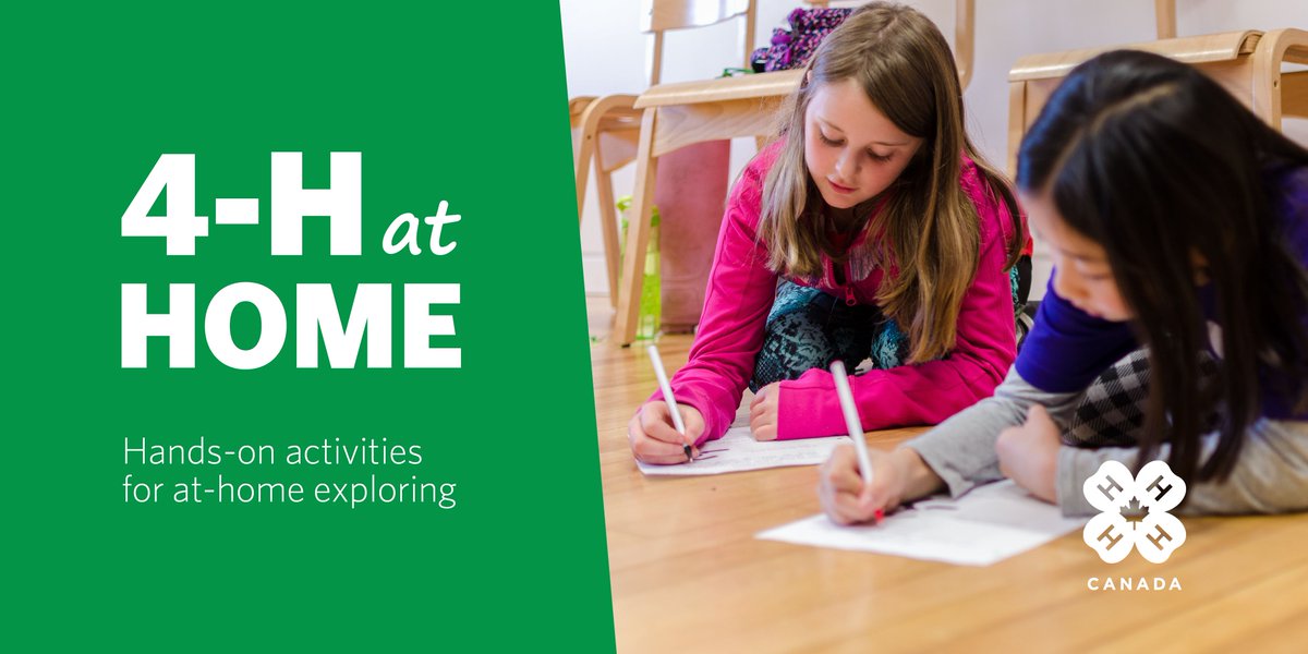 Our 4-H at Home resources have been updated! Check them out for fun and educational activities - great for the whole family. Our activity highlight is the brand-new #DigIntoSoil activity book! Download yours today and check out 4-H at Home: 4-h-canada.ca/4-h-at-home <a href="/syngentacanada/">Syngenta Canada</a>