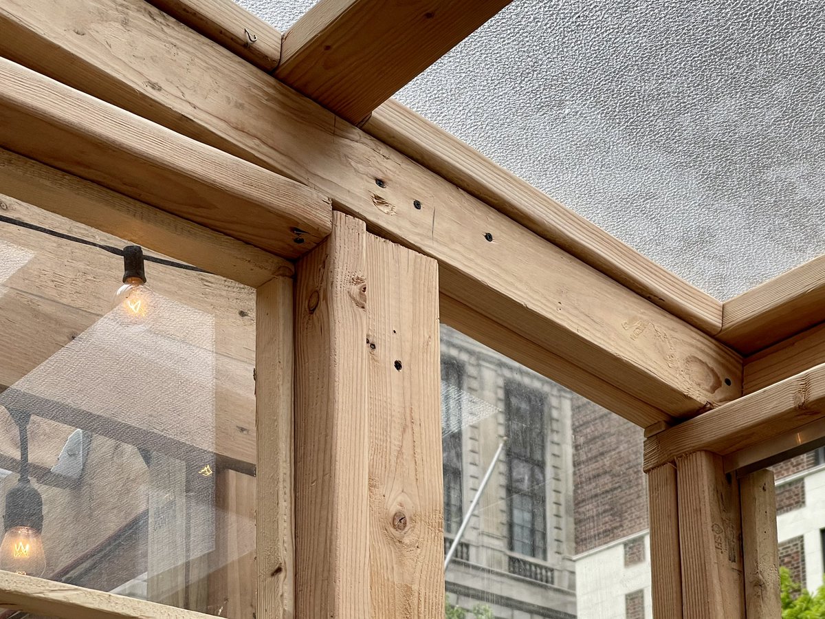 that trussed canopy connecting indoors to outdoors to indoorsoutdoors!!! ❤️ #coronashaxx