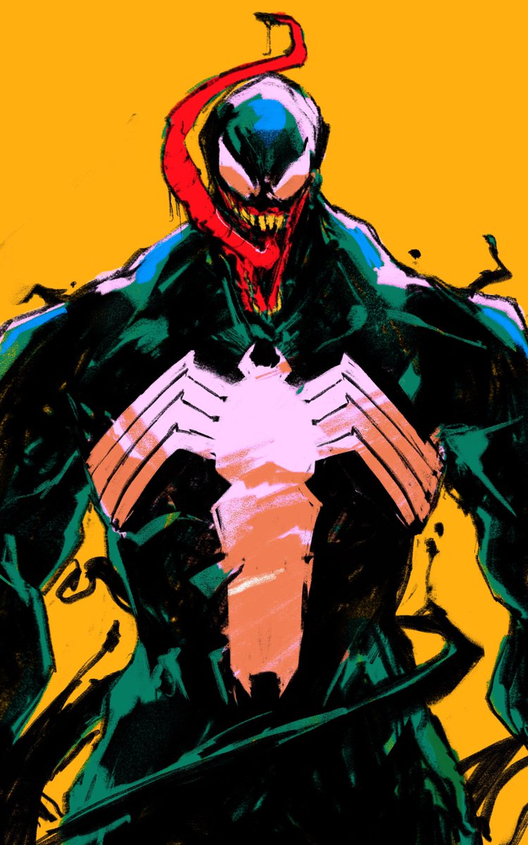 「I want to see movie Venom with the spide」|Chun Loのイラスト