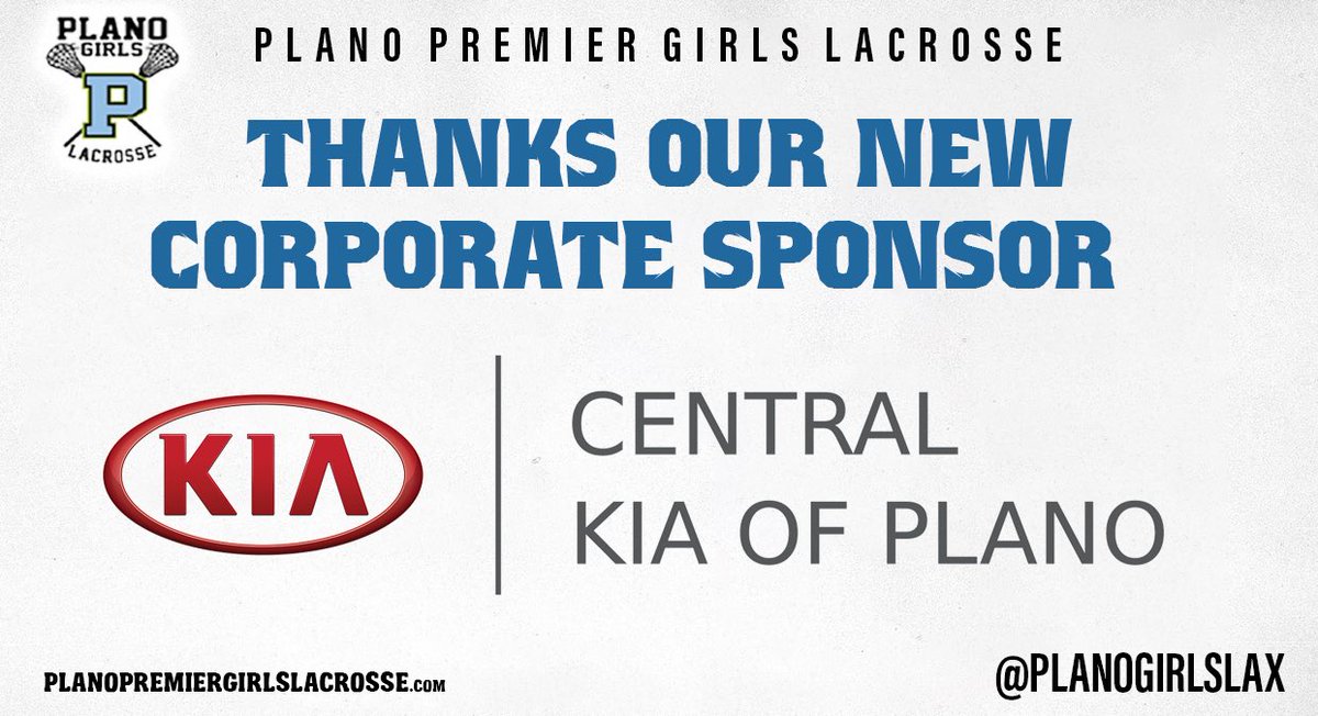 Plano Premier generated a lot of buzz in the community this spring due to Varsity’s Second Place finish in the district and the significant growth of our Youth program. Chad Kolb brought aboard <a href="/CentralKia/">Central Automotive</a> to sponsor the continued growth of PPGL..thank you, Chad and Kia!