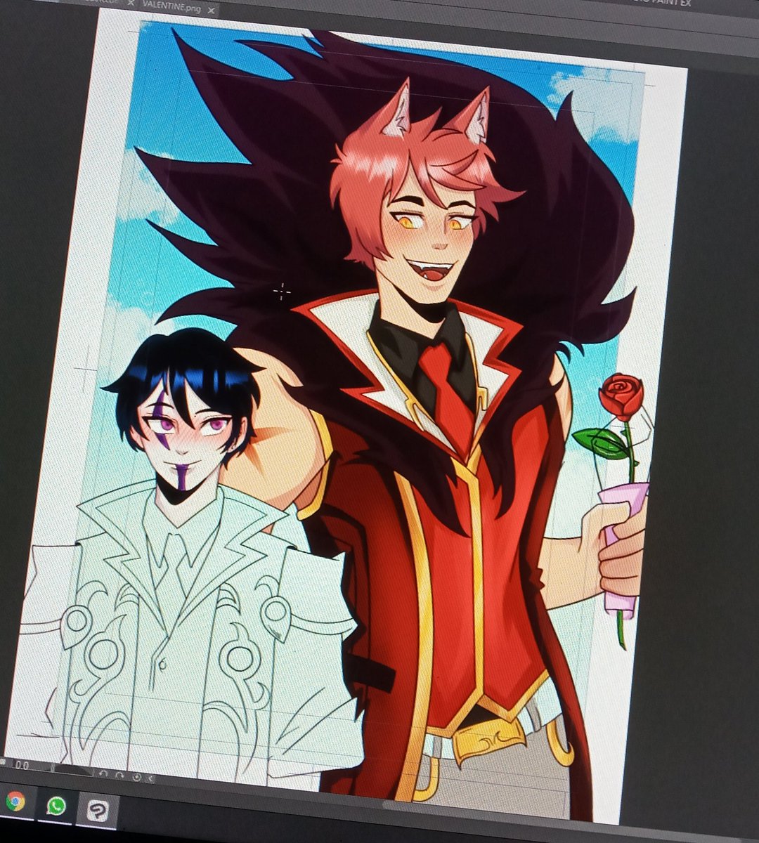 Mi último trabajo en que estaba trabajando. 

Hasta luego </3 

#Sett #Aphelios #settphelios #settphel #apheliosxsett