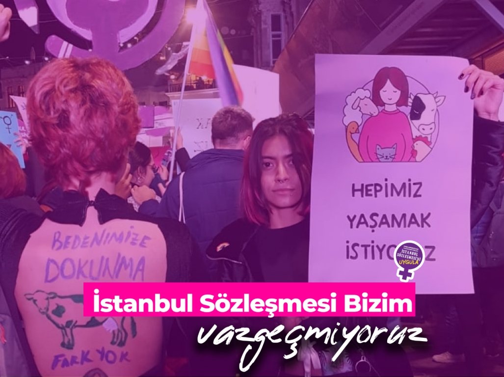 Patriyarkal kapitalizmin sömürdüğü ve tahakkümü altına aldığı bedenlerimiz de, İstanbul Sözleşmesi de bizimdir.

#İstanbulSözleşmesi10Yaşında
